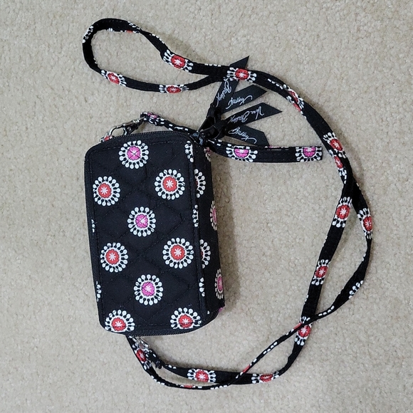 Vera Bradley Parisian Pom Poms Crossbody Wallet - Picture 2 of 4